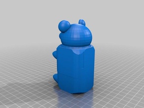 gummy bear mk 1 varreduras réplicas 3d print model - Mito3D