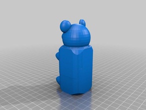 gummy bear mk 2 le scansioni repliche 3d print model - Mito3D