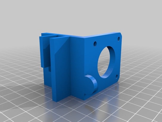 soporte bowden marco anet a8 3d de la impresora extrusoras extrusor nema17 3D print model - Mito3D