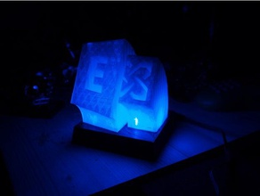 microsoft exchange sign-lamp-thing signs logos 3d print model - Mito3D