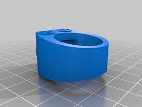 anillo gucci hombre accesorios Impresora 3d de las piezas la moda highfasion 3d print model - Mito3D