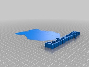 raspberry pi logo 3d l'impression 3d print model - Mito3D