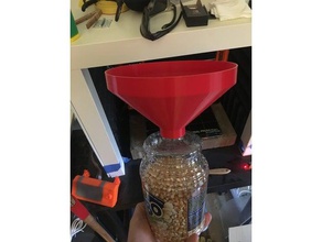 popcorn funnel kitchen dining 3d print model - Mito3D