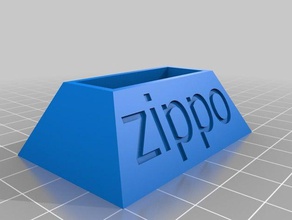 zippo stand - Organisation case 3d print model - Mito3D