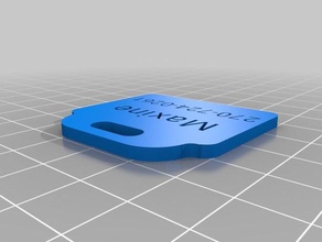 maxine hobby personalizado 3d print model - Mito3D