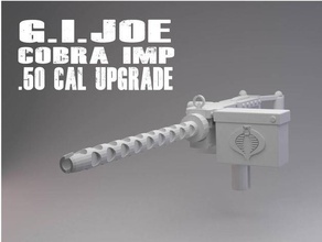 gi joe cobra imp 50 cal toy game accessories 3d print model - Mito3D