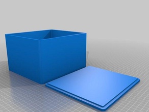 my customized generic project box template tool holders boxes 3d print model - Mito3D