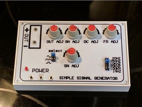 einfache signal-generator-box Elektronik 3d print model - Mito3D