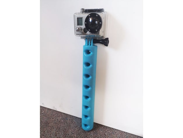 gopro schwimmende Griff 3d drucken 3d-drucken Kamera Kamera-Halterung cr10 creality cr-10 cr 10 hero 3 4 mount Sitzung wasserdicht 3D print model - Mito3D