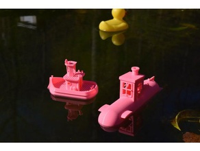 sub benchy chiglia veicoli 3d print model - Mito3D