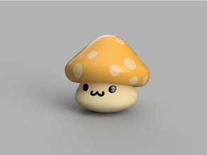 maplestory cogumelo brinquedos & games bonito jogo 3d print model - Mito3D