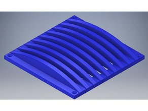 speaker grille 10b 3d printing box enclosure cover 3d print model - Mito3D