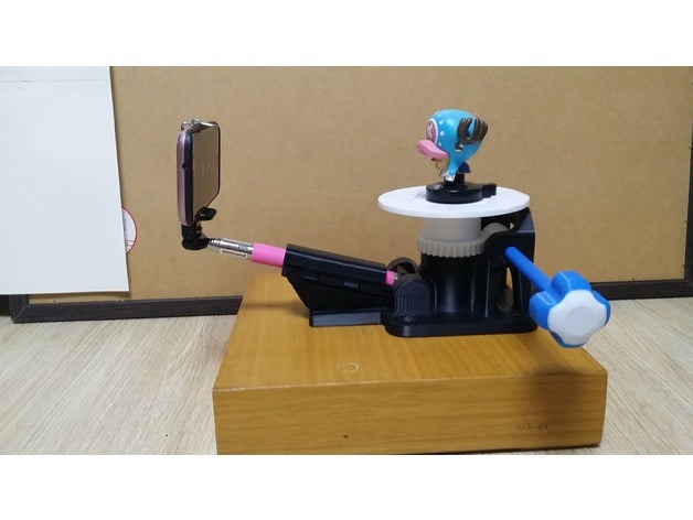 diy 3d scansione giradischi selfie stick la stampante accessori scanner 3D print model - Mito3D