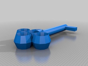 old furniture key replacement parts 3d print model - Mito3D
