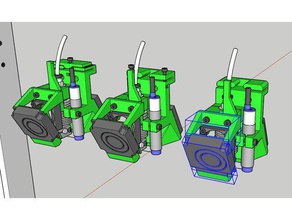 atualização cabeça franken3d xl a impressora partes 3d print model - Mito3D
