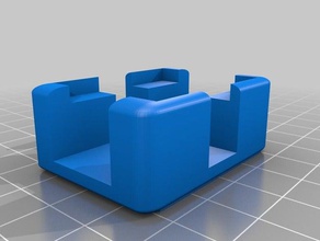 polia de extensão cr-10 dupla 3d impressão 3d print model - Mito3D