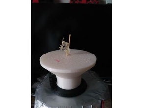 painting stand models paint station table 3d print model - Mito3D
