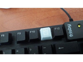 keyboard button parts 3d print model - Mito3D
