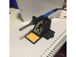solderstation tool holders boxes sodler sodlering soldering iron station 3d print model - Mito3D