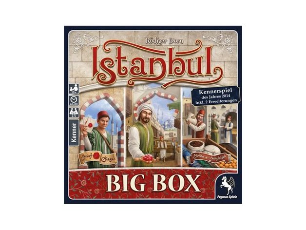 estambul bigbox de dicegame todos juegos 3D print model - Mito3D