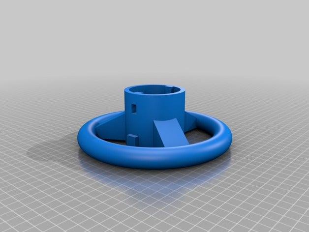 auto giocattolo volante meccanica i giocattoli openscad toycar 3D print model - Mito3D