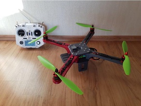 450 drone quadricoptère béhémoth rc des véhicules le bras de la base dji drohne f450 cadre jambe les jambes radioguidés rahmen 3d print model - Mito3D