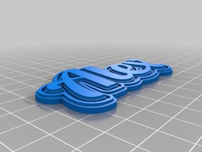 nadia de porte-clés personnalisé 3d print model - Mito3D