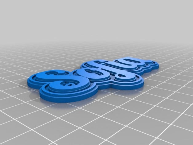 sofía llaveros personalizado 3D print model - Mito3D