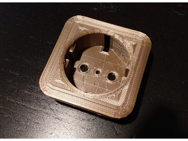 steckdose vorn Steckdose - Ersatz Teile 3D print model - Mito3D