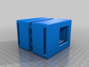 darth vader belt boxes both internal electronics costume 3d print model - Mito3D
