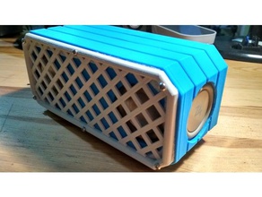 speaker shell case 50mm speakers passive radiators audio 3d print model - Mito3D