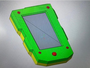 mano-escáner mk1 la tableta hc-12 microchip nextion stargate atlantis 3d print model - Mito3D