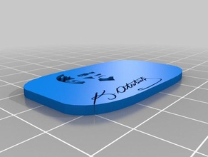 ataturk anahtarlk hobby 3d print model - Mito3D