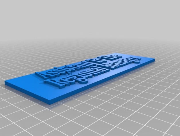 office quotes 3d printing funny 3D print model - Mito3D