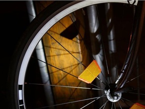 dünne Rad-Reflektor-Rennrad sport im freien Fahrrad Nacht Sicherheit Sprach 3d print model - Mito3D