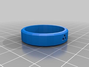 zelda anillo 3d la impresión leyenda de 3d print model - Mito3D