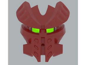 kanohi arthron grande máscara de sonar construção brinquedos bionicle lego compatível 3d print model - Mito3D