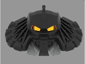 kanohi garai máscara grande gravidade construção brinquedos bionicle lego compatível 3d print model - Mito3D