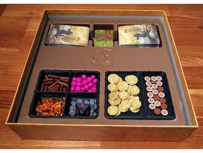 everdell Veranstalter Spiele Brettspiel boardgames Brettspiel-inserts board game einfügen 3d print model - Mito3D
