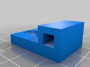 Bücherregal wall safety-mount Haushalt versorgt 3d print model - Mito3D