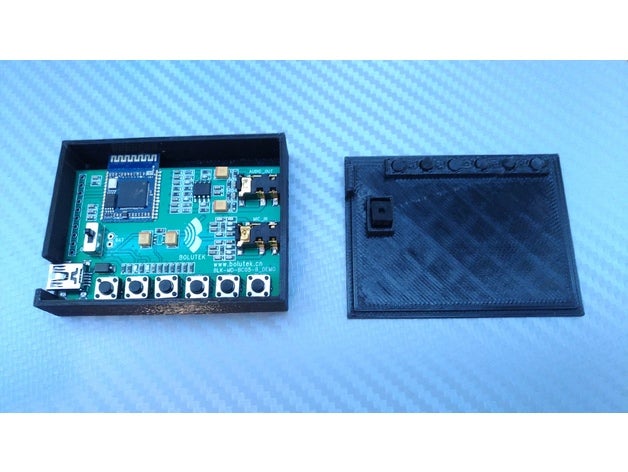 bc05-b demo bolutek bluetooth module case organization audio board 3D print model - Mito3D