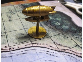 map token airship toy game accessories boardgame rpg 3d print model - Mito3D