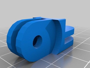 gopro 2on2 adapter camera 3d print model - Mito3D