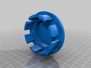 roue cache moyeu renault duster 3d l'impression 3d print model - Mito3D