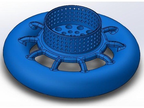 piscina stand de cristal diy 3d print model - Mito3D