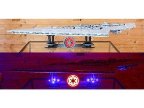 star wars logo ışıkları lepin lego super destroyer işaretler logoları arduino nano led LED ışık şerit tuğla uyumlu aydınlatma neopixel neopixels starwars ws2812 ws2812b 3d print model - Mito3D
