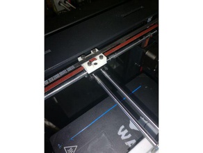 wanhao duplicator 6 belt block tensioner 3d printer parts 3d print model - Mito3D