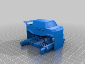 monster truck spiler 3d impressão 3d print model - Mito3D