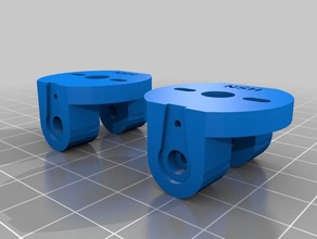 suporte motor pan tilt hobby bicopter 3d print model - Mito3D