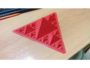 fraktal Mısır Piramitleri matematik sanat 19 3d print model - Mito3D